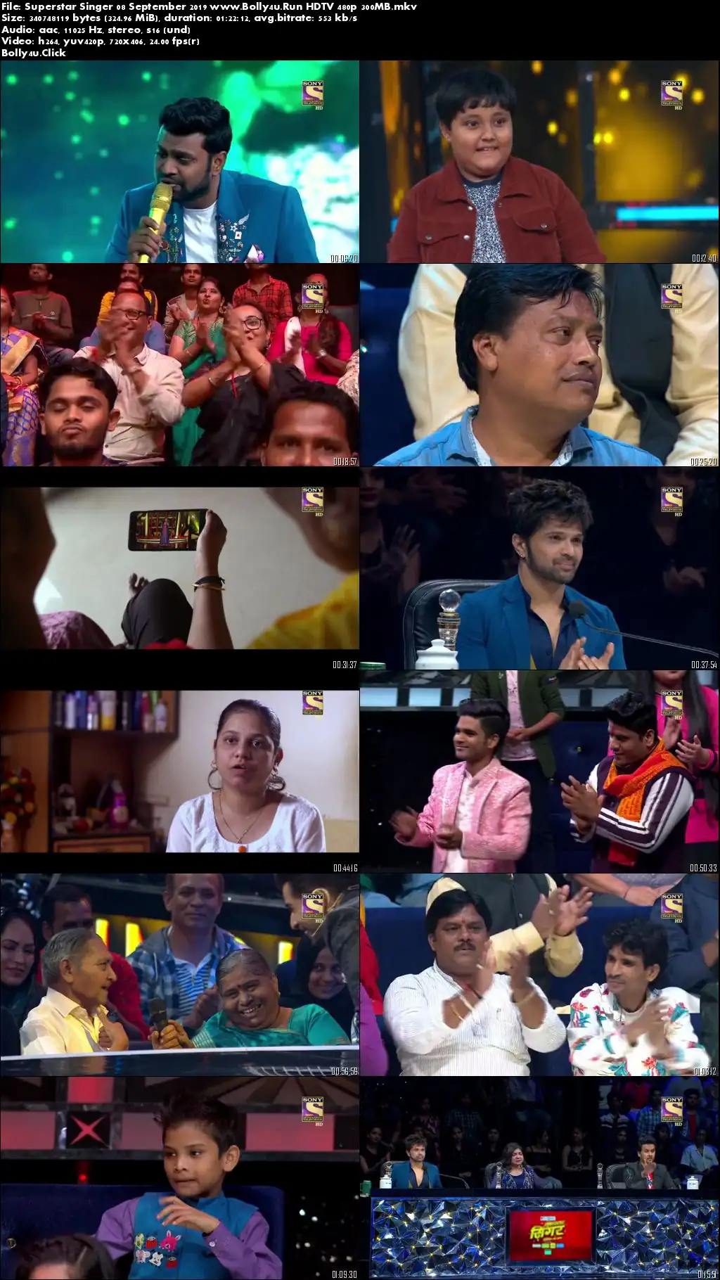 Superstar Singer HDTV 480p 300Mb 08 September 2019 still 1  Bolly4u Official