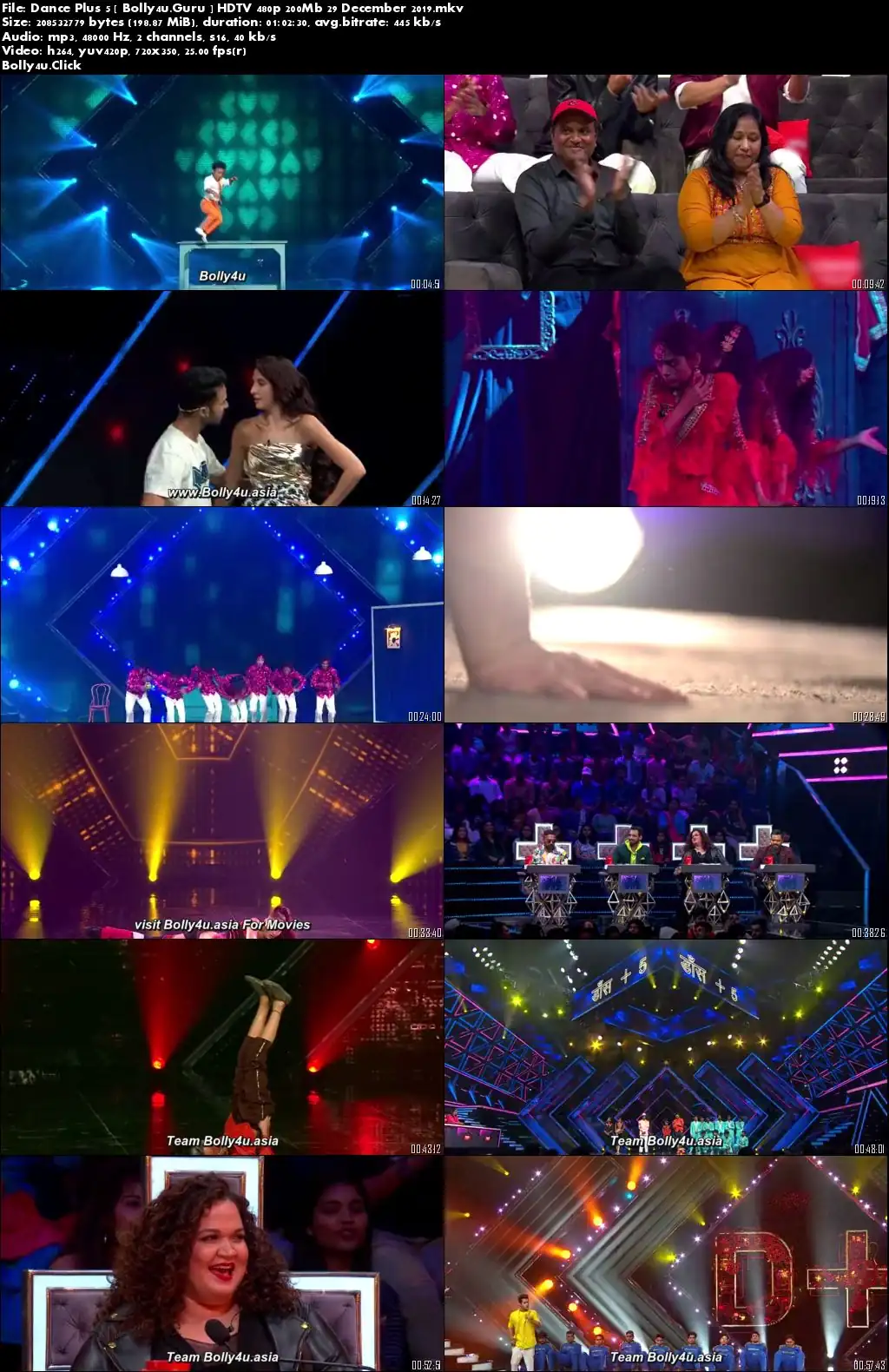 Dance Plus 5 HDTV 480p 200Mb 29 December 2019 Download Dance Plus 5 HDTV 480p 200Mb 29 December 2019 Download