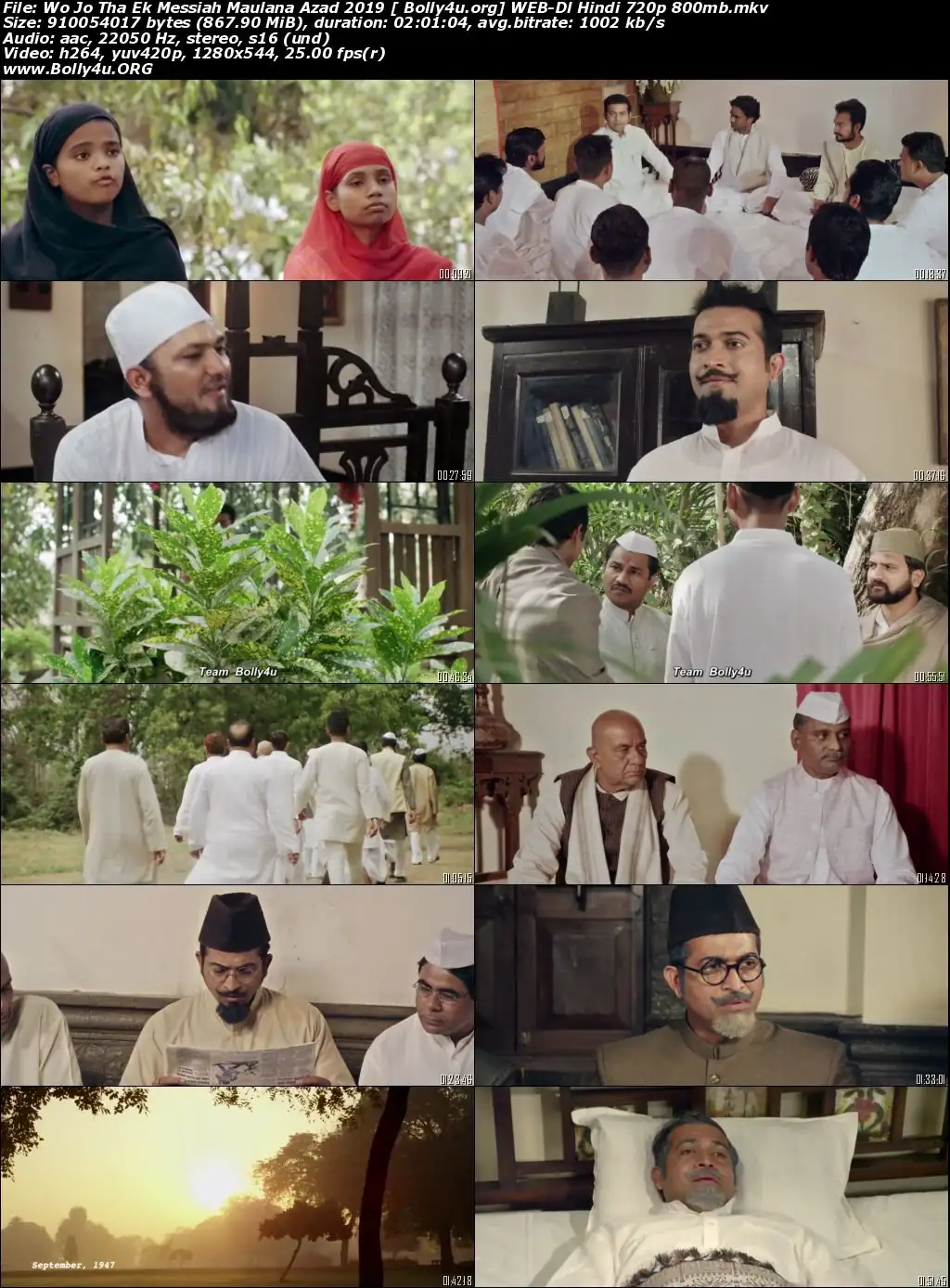Wo Jo Tha Ek Messiah Maulana Azad 2019 WEB-DL 300MB Hindi 480p Download