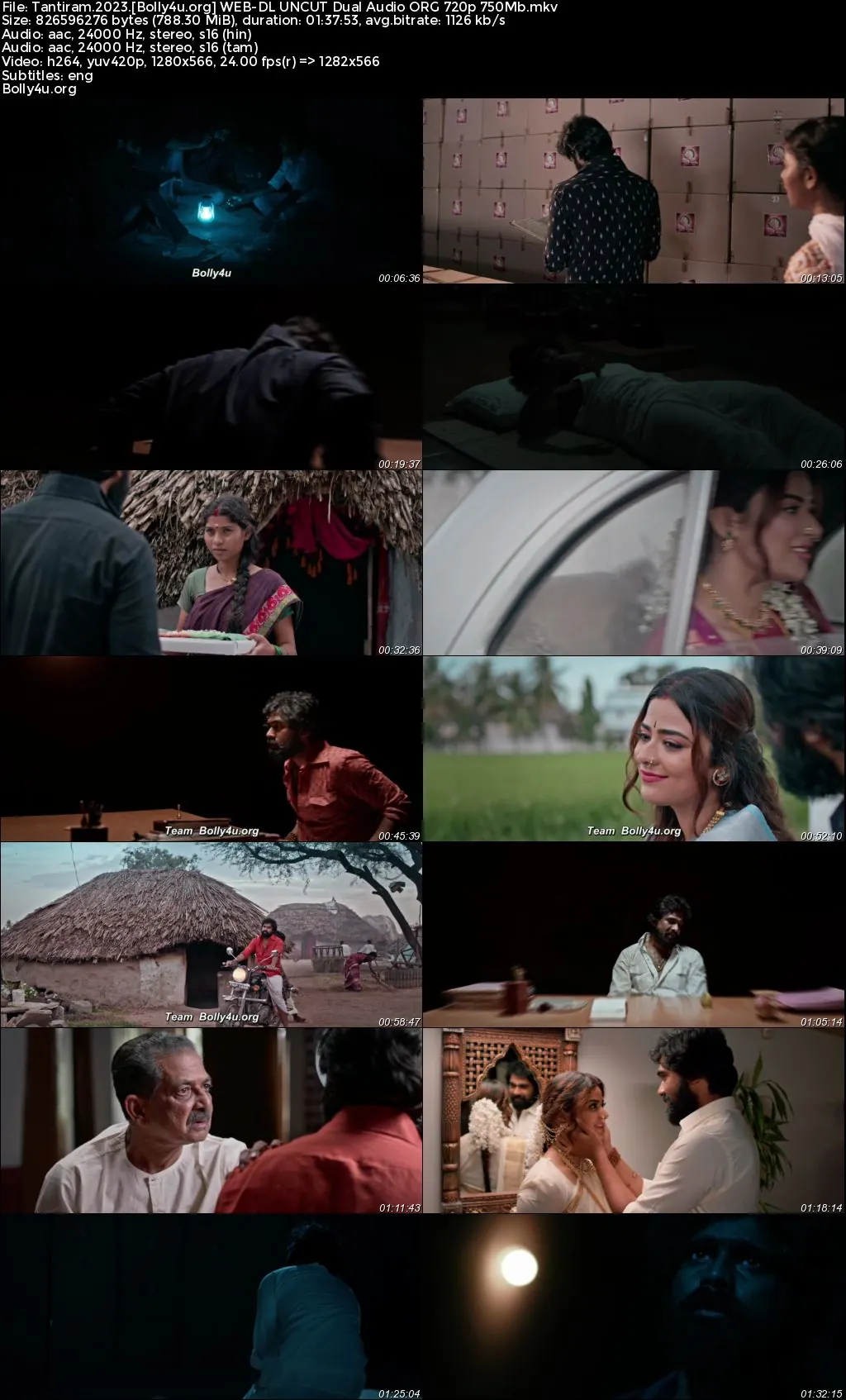 Tantiram 2023 WEB-DL UNCUT Hindi Dual Audio ORG Full Movie Download 1080p  720p  480p