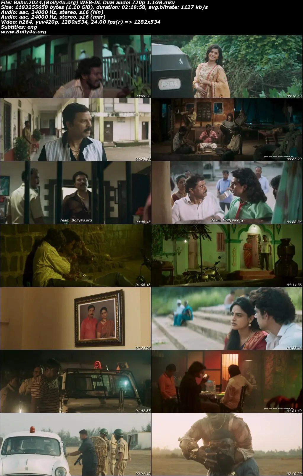 Babu 2024 WEB-DL Hindi Dual Audio Full Movie Download 1080p  720p  480p