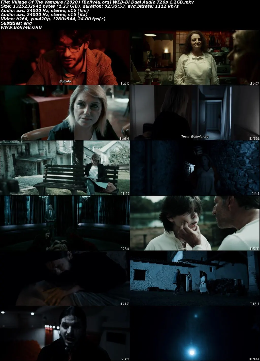 Village Of The Vampire 2020 WEB-DL Hindi Dual Audio 720p 480p Download