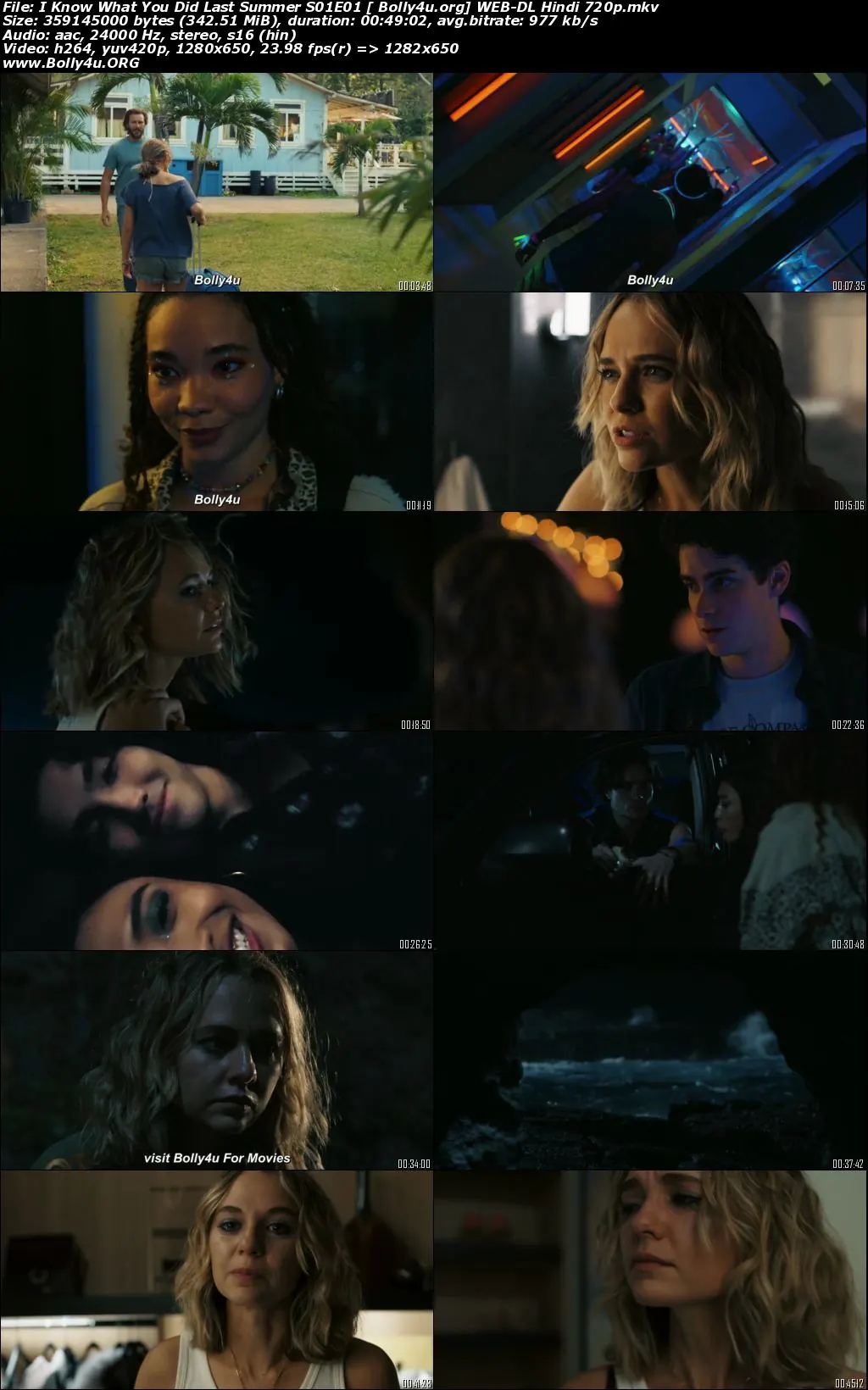 I Know What You Did Last Summer 2021 WEB-DL 1.2GB Hindi S01 Download 720p