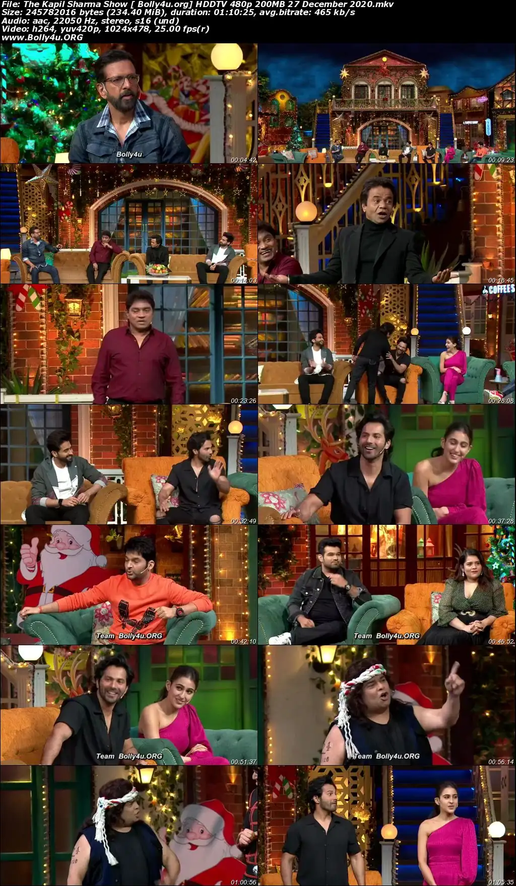 The Kapil Sharma Show HDTV 480p 200MB 27 December 2020 Download