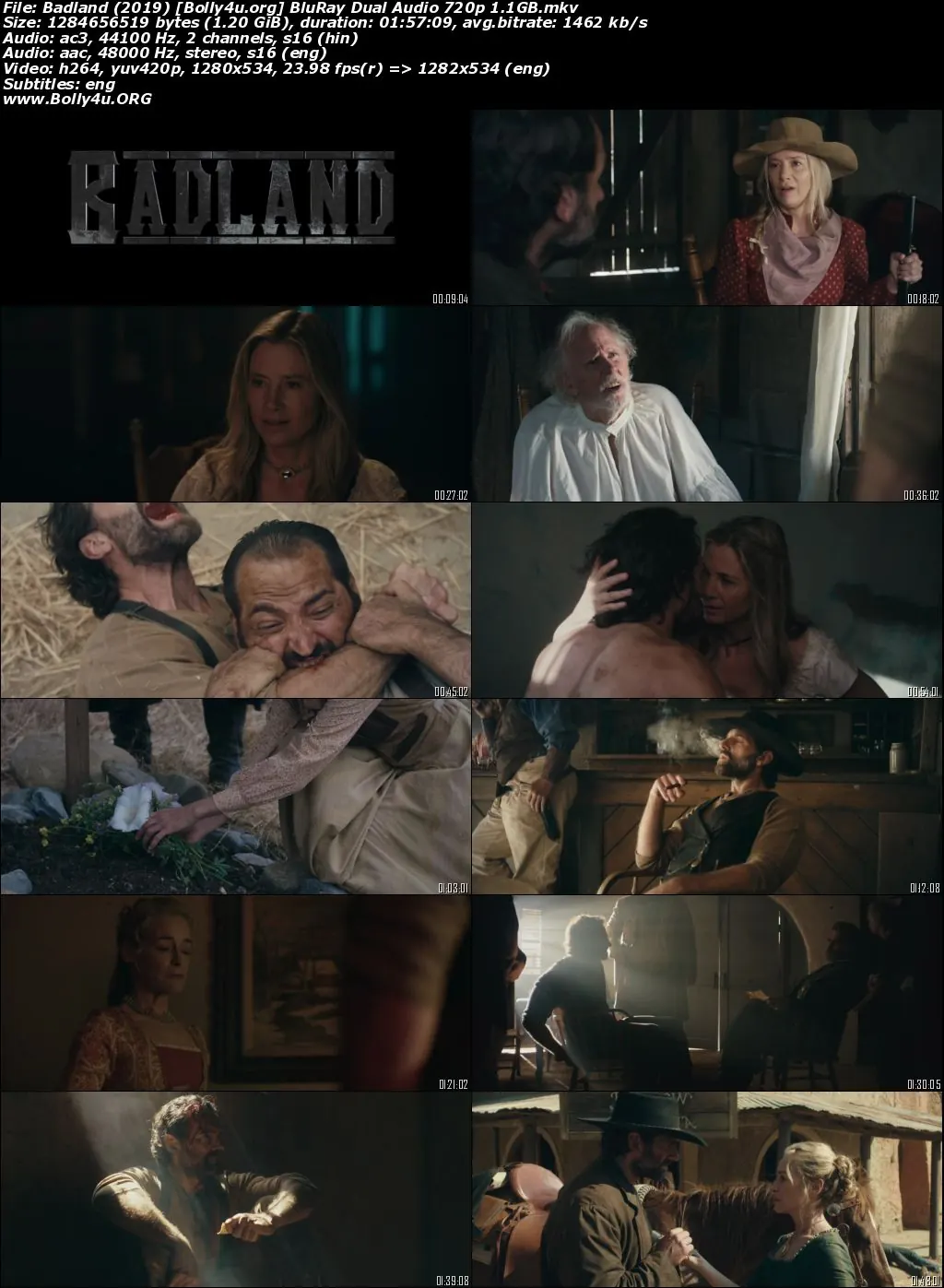 Badland 2019 BluRay Hindi Dual Audio Full Movie Download 720p  480p