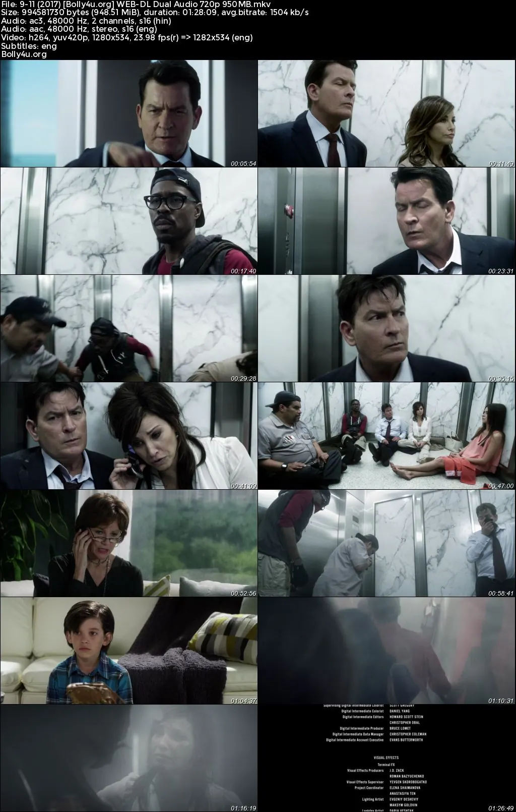 9-11 2017 WEB-DL Hindi Dual Audio Full Movie Download 720p  480p
