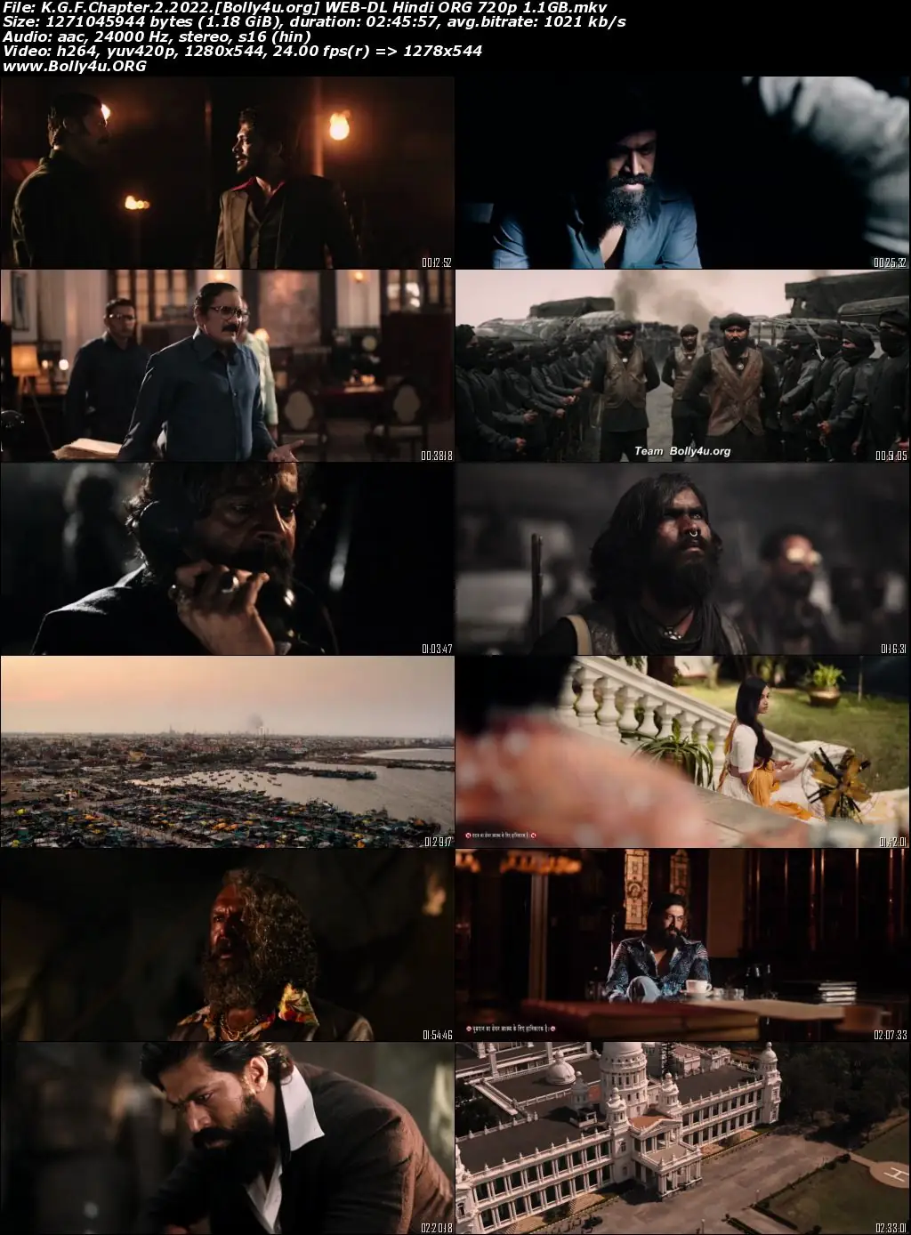 KGF Chapter 2 2022 WEB-DL Hindi Dubbed ORG 720p 480p Download