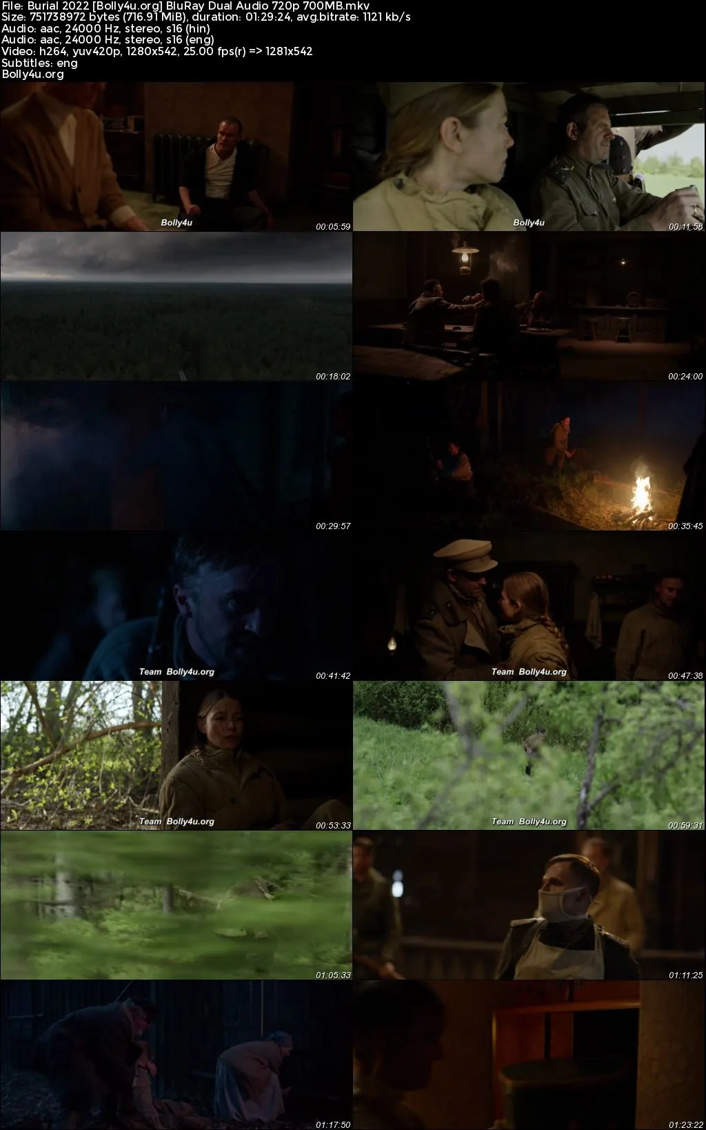 Burial 2022 BluRay Hindi Dual Audio ORG Full Movie Download 1080p  720p  480p
