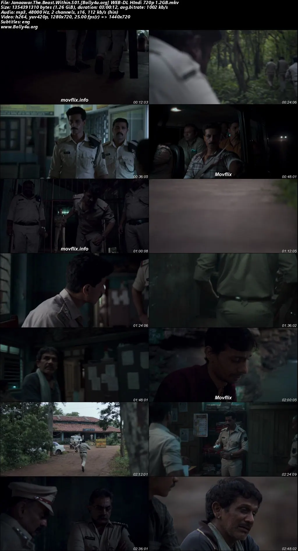 Janaawar The Beast Within 2025 WEB-DL Hindi S01 Complete Download 720p  480p