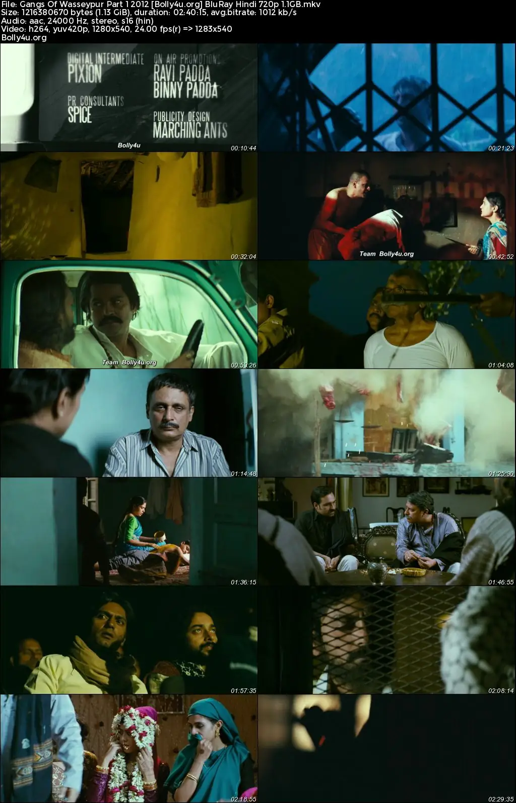 Gangs Of Wasseypur 2012 Part 01 BluRay Hindi Full Movie Download 1080p  720p  480p