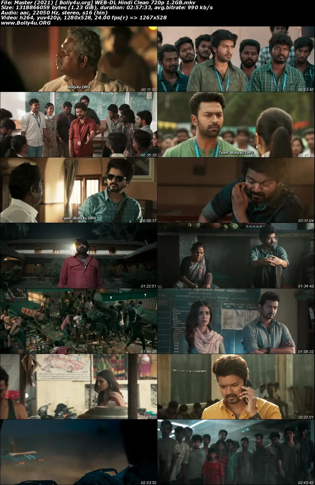 Master 2021 WEB-DL 500MB Hindi Dubbed 480p Download
