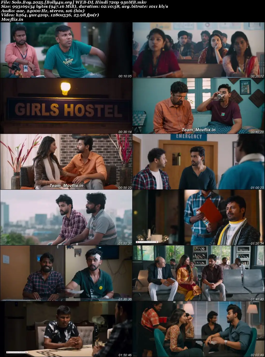 Solo Boy 2025 WEB-DL Hindi Dubbed ORG Full Movie Download 1080p  720p  480p