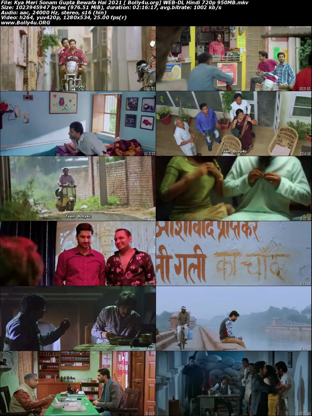 Kya Meri Sonam Gupta Bewafa Hai 2021 WEB-DL 400MB Hindi Movie Download 480p