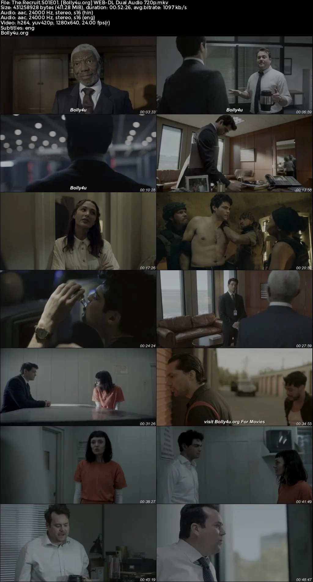 The Recruit 2022 WEB-DL Hindi Dual Audio ORG S01 Complete Download 720p  480p