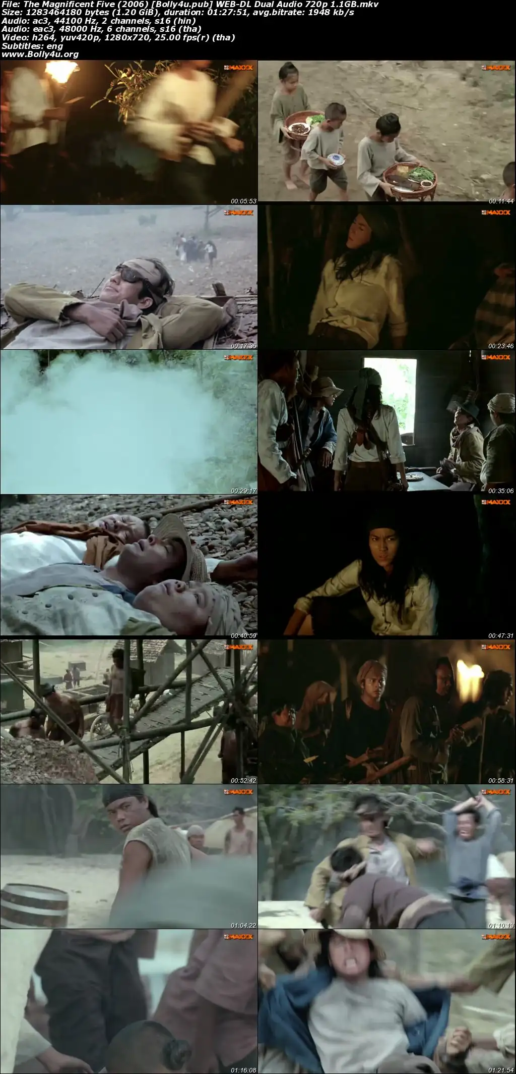 The Magnificent Five 2006 WEB-DL Hindi Dual Audio Full Movie Download 720p  480p