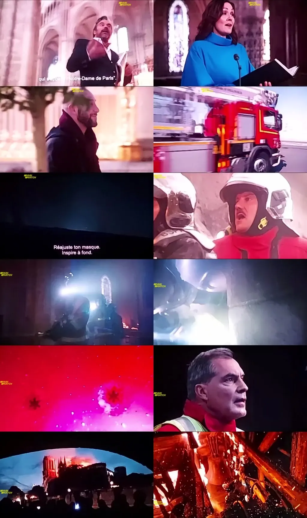 Notre Dame on Fire 2022 WEB-HD 750MB Hindi (Voice Over) Dual Audio 720p still 1  Bolly4u Official