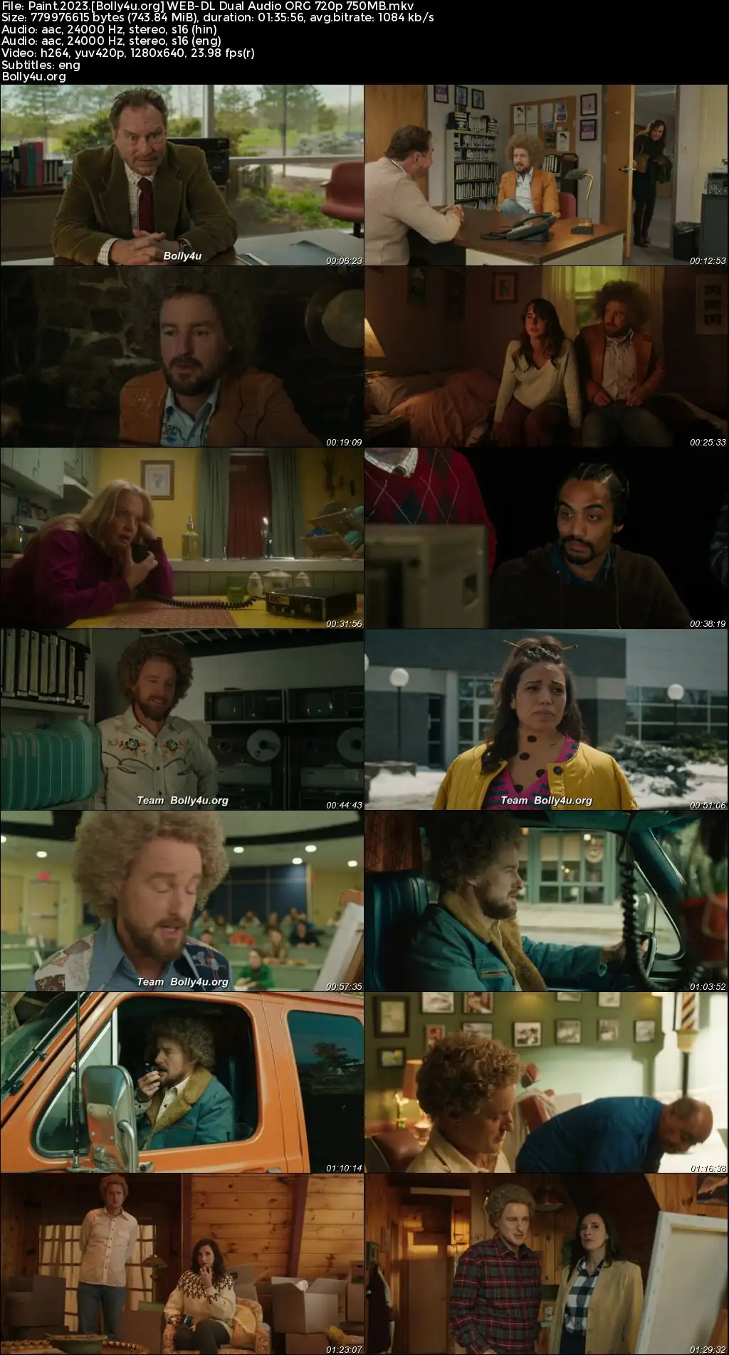 Paint 2023 WEB-DL Hindi Dual Audio ORG Full Movie Download 1080p  720p  480p