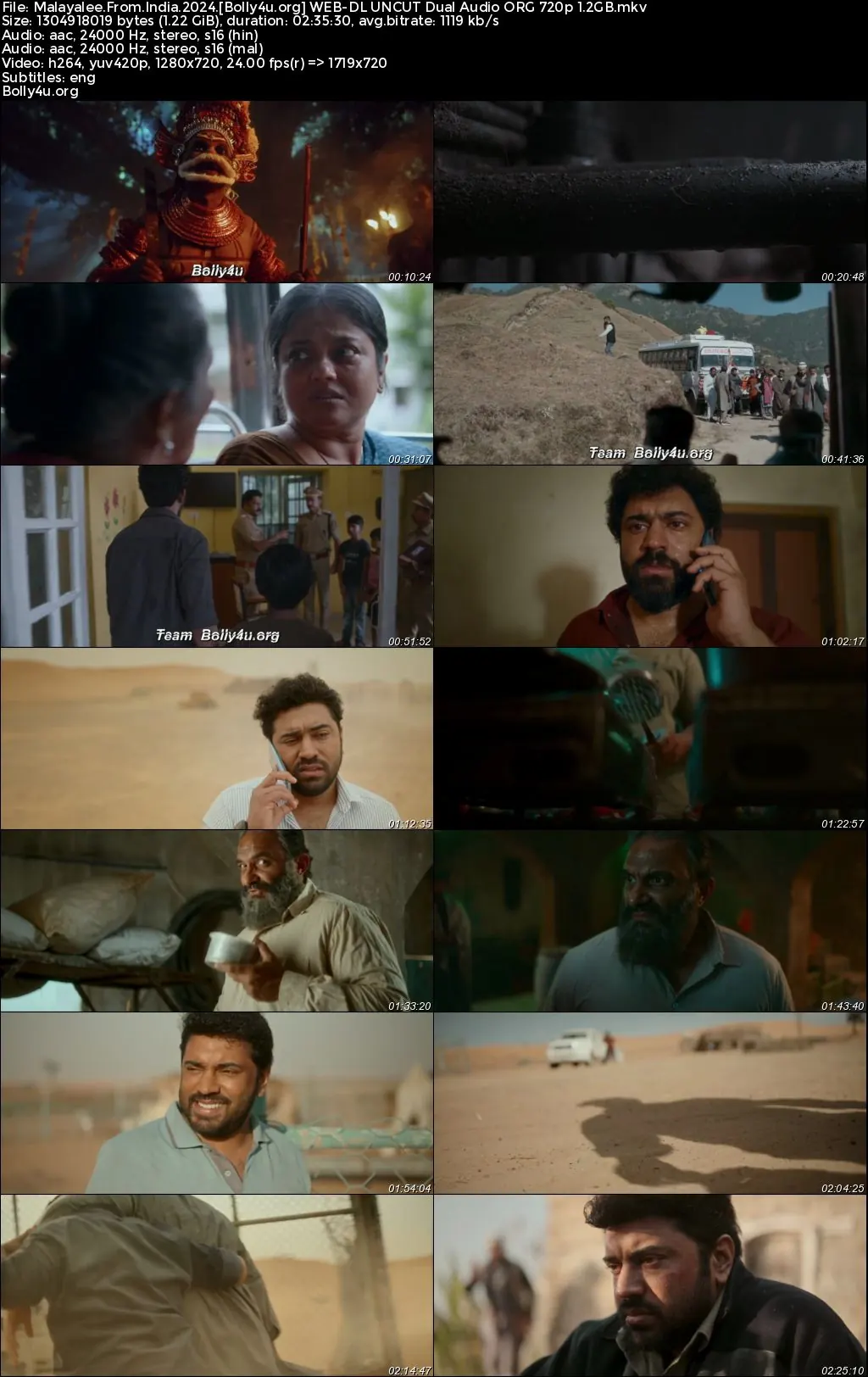 Malayalee From India 2024 WEB-DL UNCUT Hindi Dual Audio ORG Full Movie Download 1080p  720p  480p