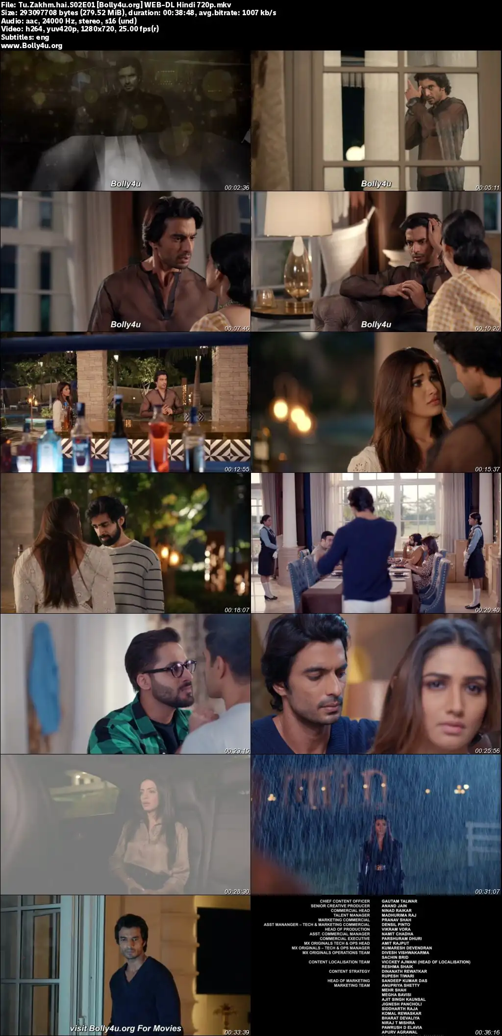 Tu Zakhm Hai 2023 WEB-DL Hindi S02 Complete Download 720p  480p