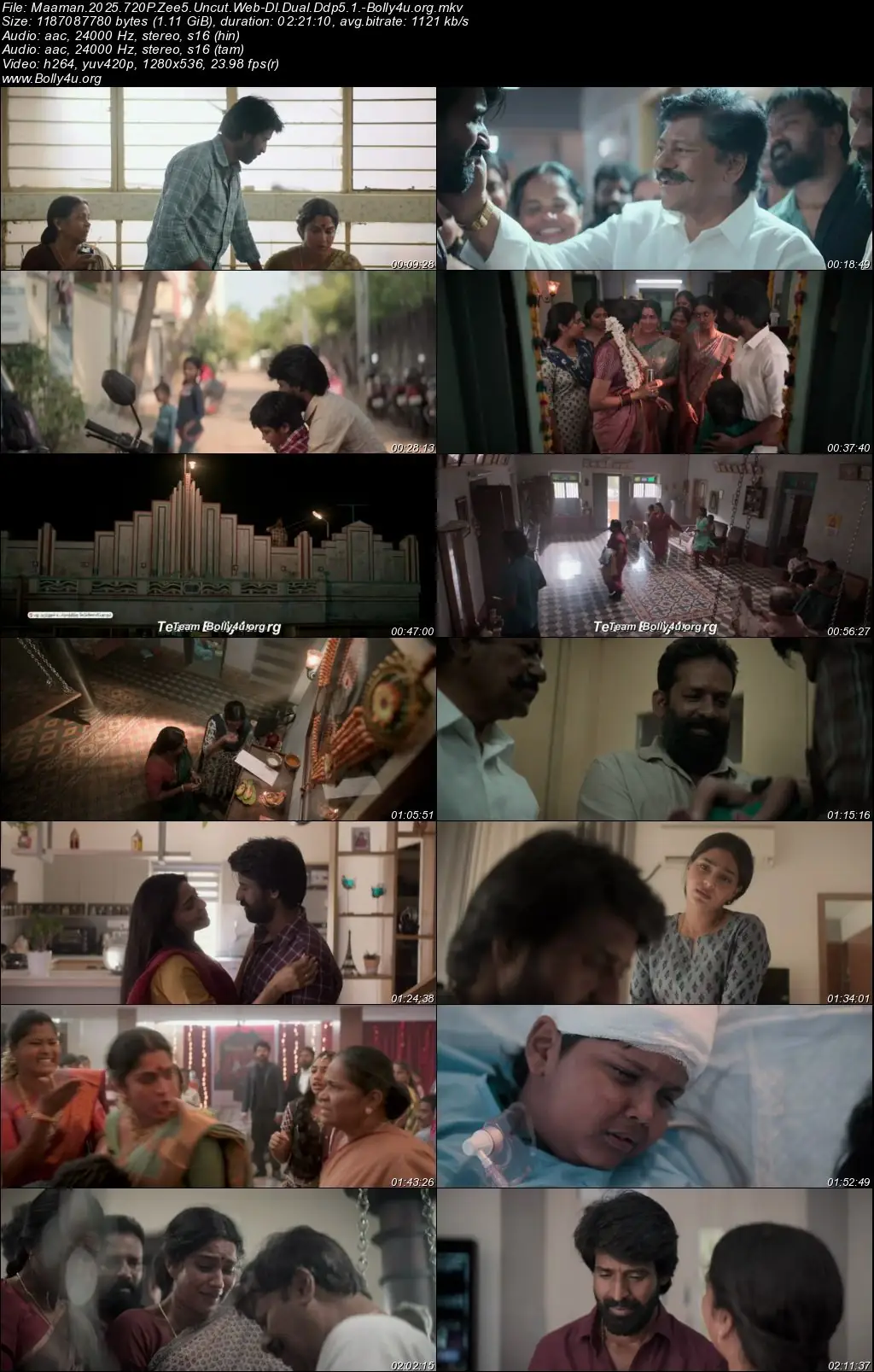 Maaman 2025 WEB-DL UNCUT Hindi Dual Audio ORG Full Movie Download 1080p  720p  480p