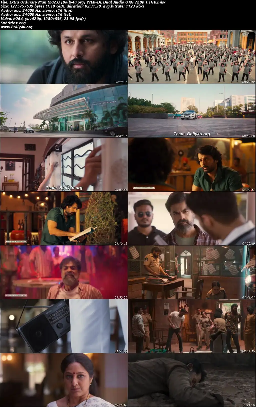 Extra Ordinary Man 2023 WEB-DL UNCUT Hindi Dual Audio ORG Full Movie Download 1080p  720p  480p