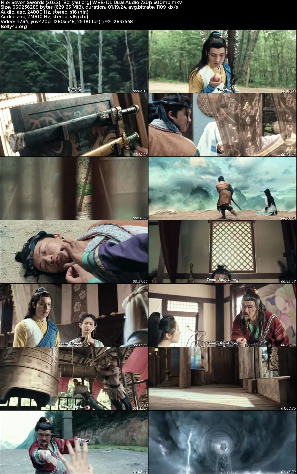 Seven Swords 2022 WEB-DL Hindi Dual Audio Full Movie Download 720p  480p