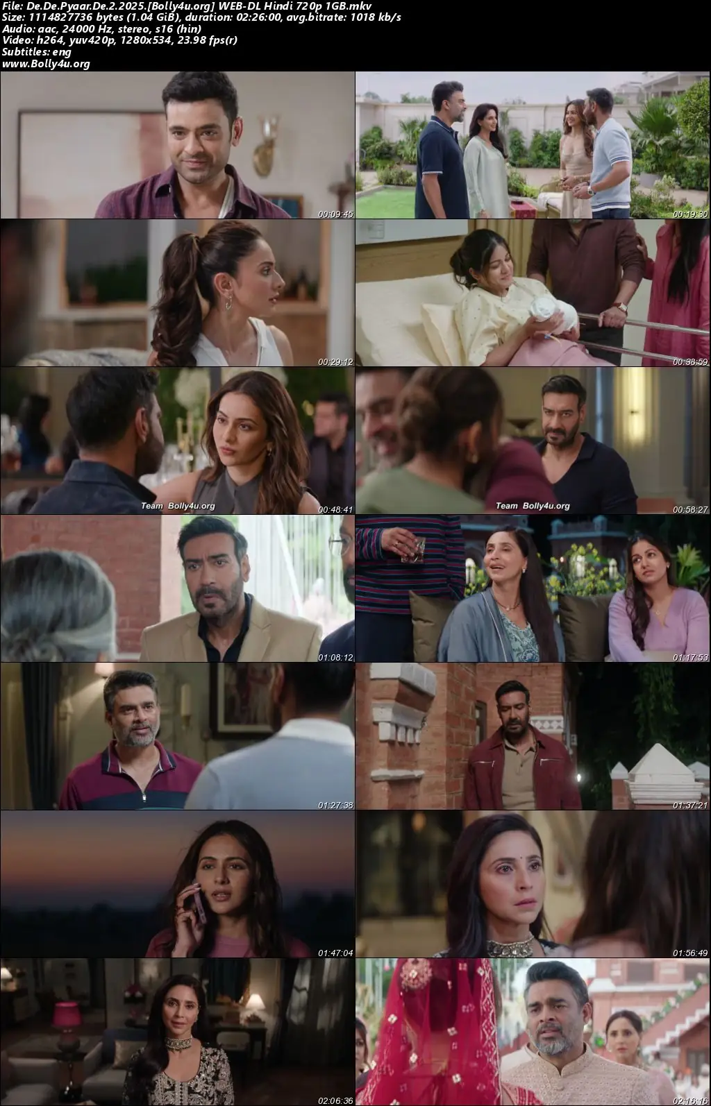 De De Pyaar De 2 2025 WEB-DL Hindi Full Movie Download 1080p  720p  480p