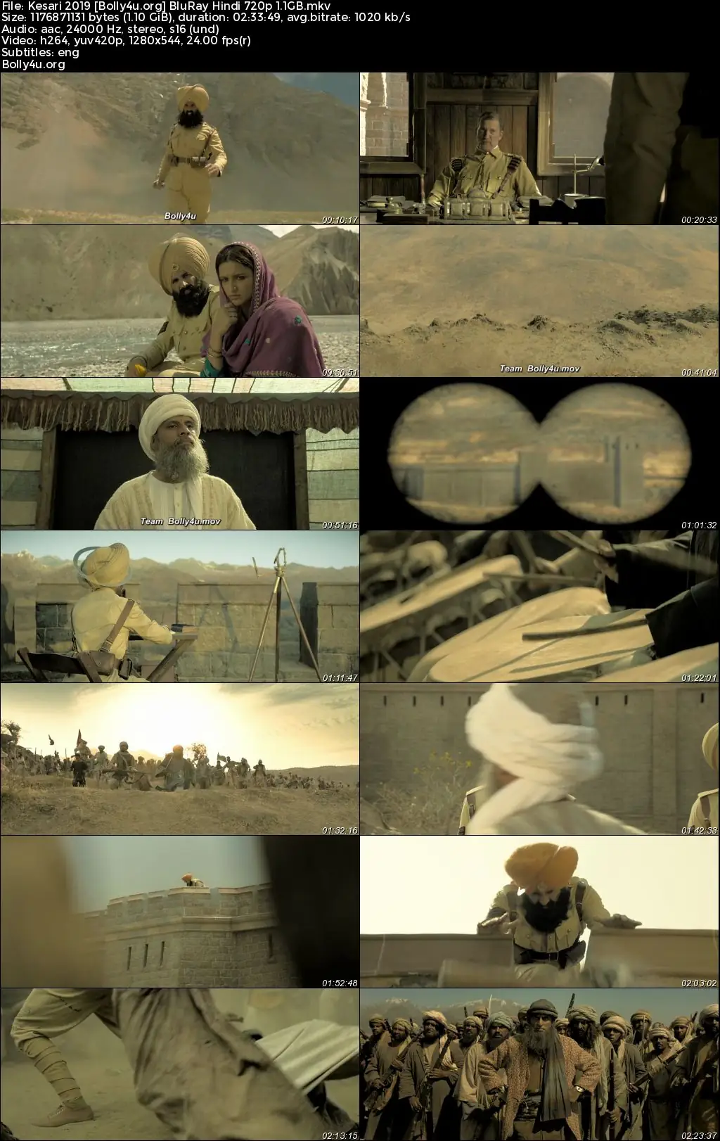 Kesari 2019 BluRay Hindi Full Movie Download 1080p  720p  480p
