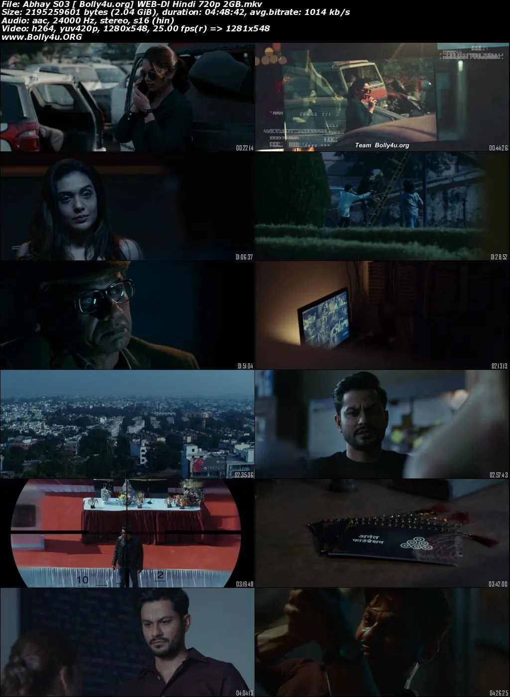 Abhay 2022 WEB-DL Hindi S03 Complete Download 720p  480p