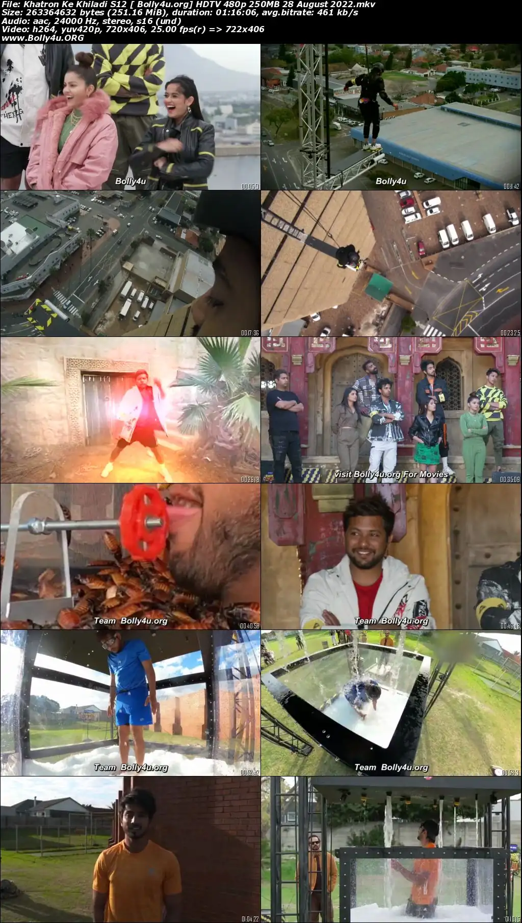 Khatron Ke Khiladi S12 HDTV 480p 250MB 28 August 2022 Download