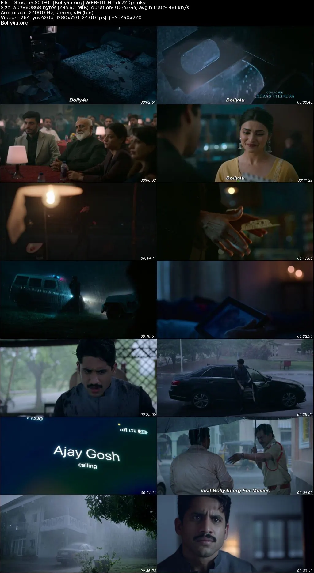 Dhootha 2023 WEB-DL Hindi S01 Complete Download 720p  480p