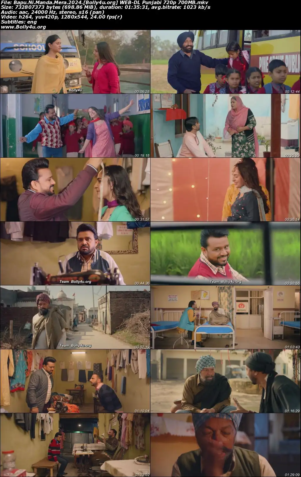 Bapu Ni Manda Mera 2024 WEB-DL Punjabi Full Movie Download 1080p  720p  480p