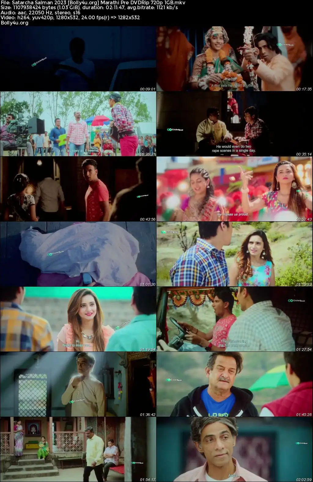 Satarcha Salman 2023 Pre DVDRip Marathi Full Movie Download 720p  480p