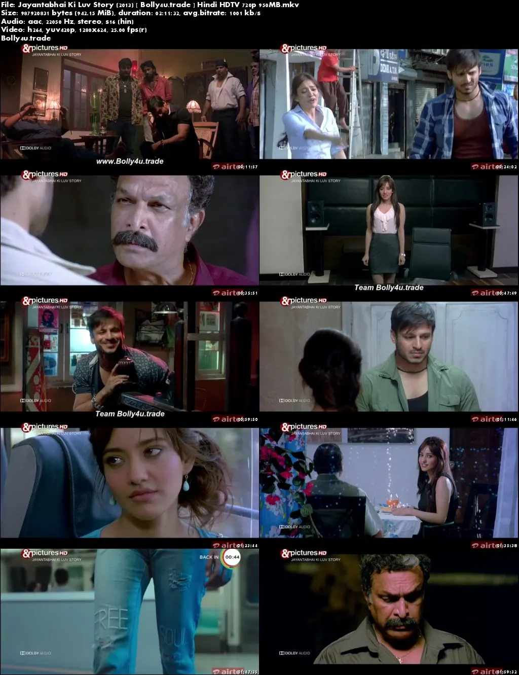 Jayantabhai Ki Luv Story 2013 HDTV 950Mb Full Hindi Movie Download 720p