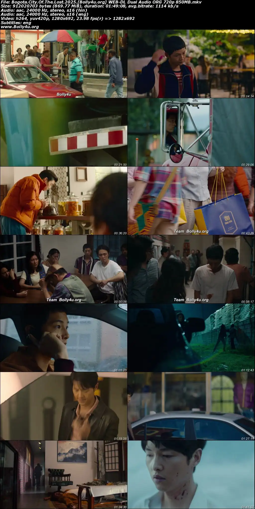 Bogota City Of The Lost 2025 WEB-DL Hindi Dual Audio ORG Full Movie Download 1080p  720p  480p