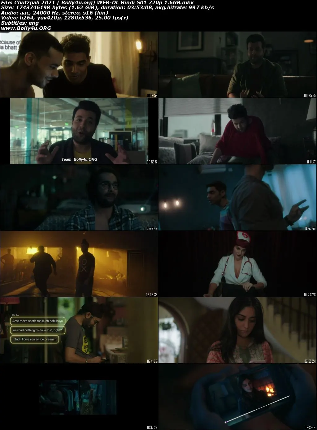 Chutzpah 2021 WEB-DL 1.6GB Hindi S01 Download 720p