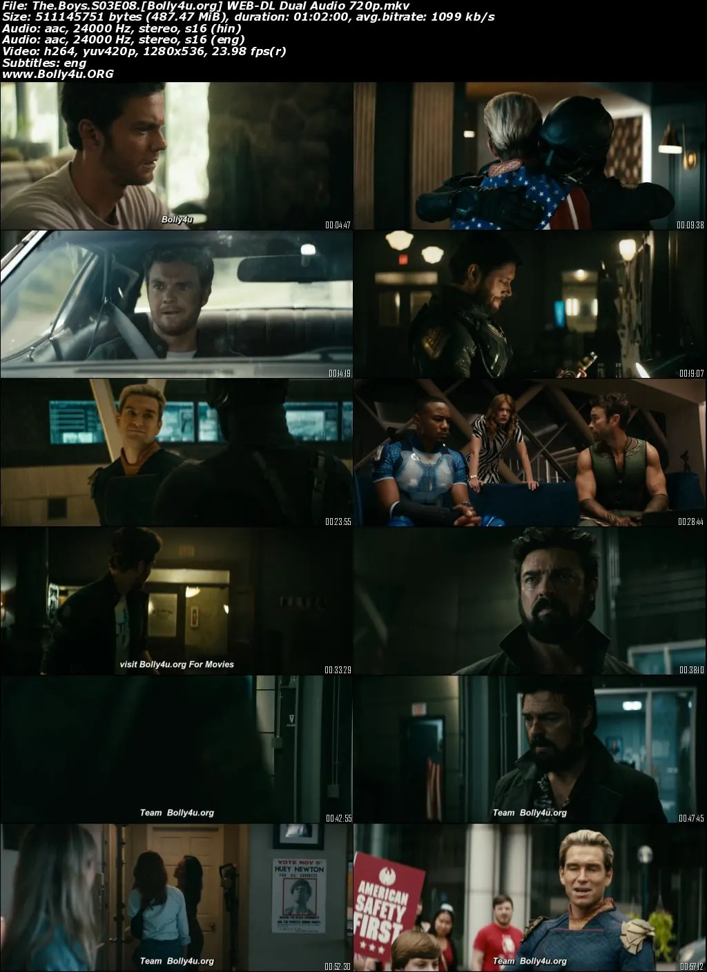 The Boys 2022 WEB-DL S03 Hindi Dual Audio 720p Download