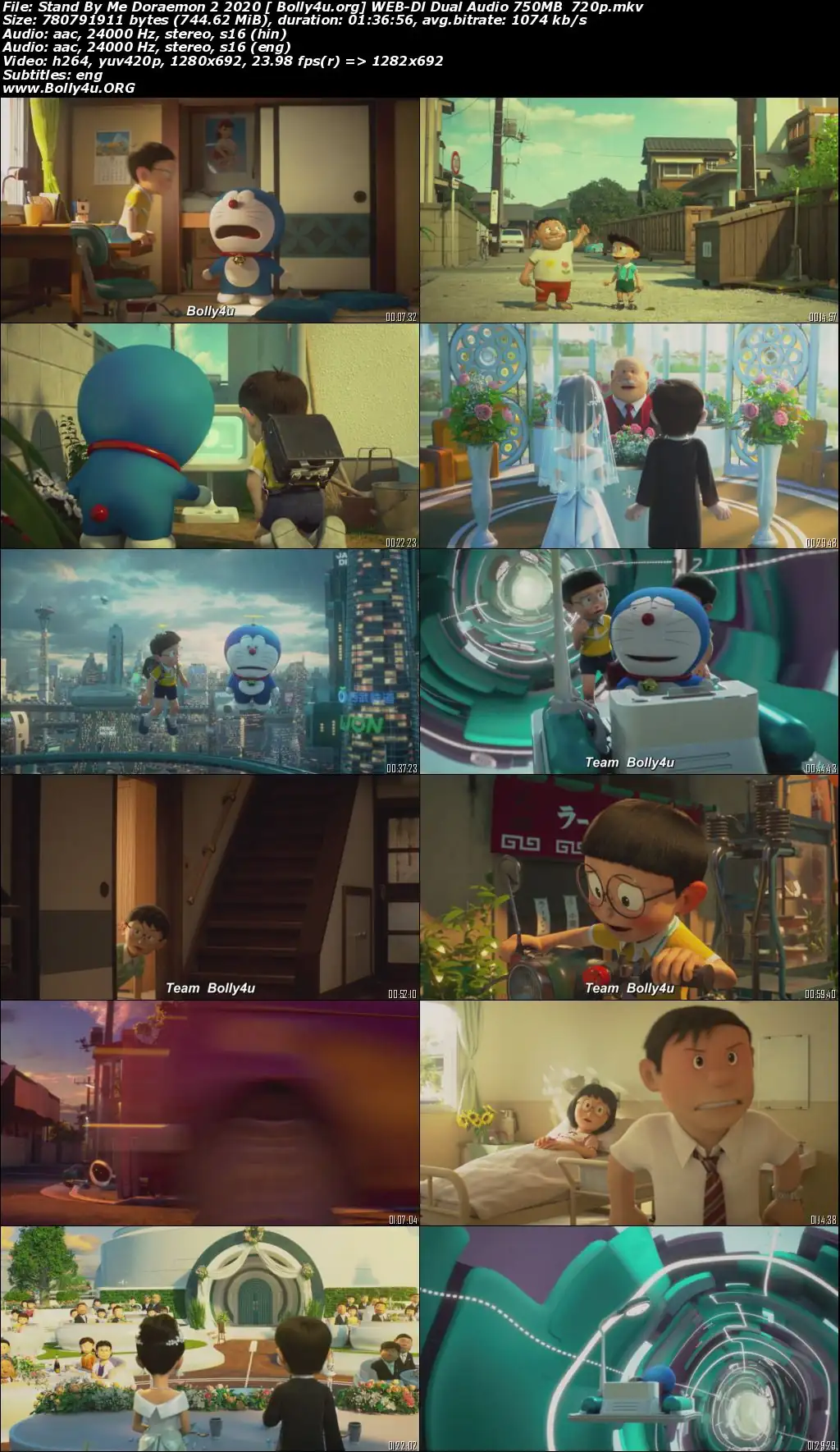 Stand By Me Doraemon 2 2020 WEB-DL 350MB Hindi Dual Audio 480p Download
