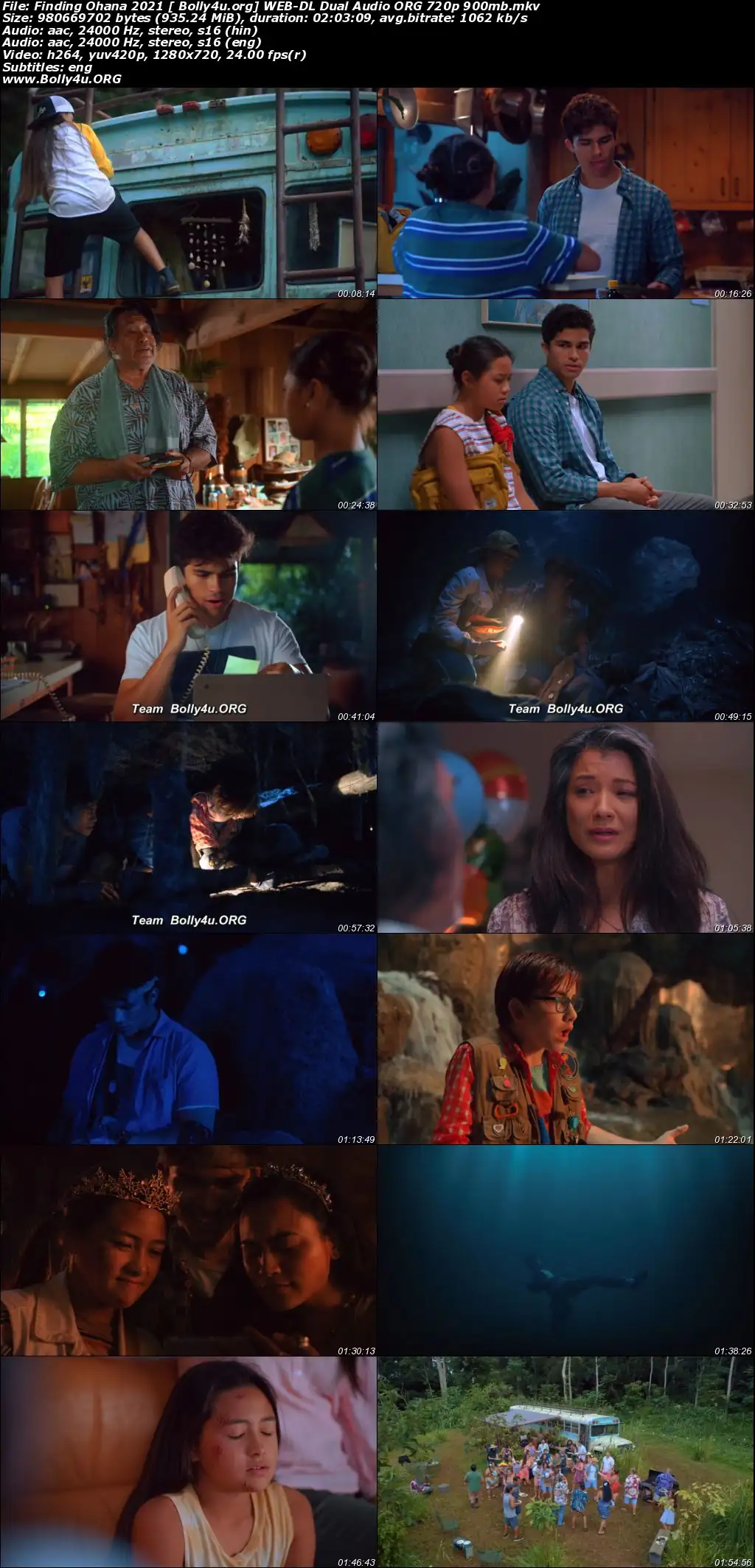 Finding Ohana 2021 WEB-DL 400MB Hindi Dual Audio ORG 480p Download