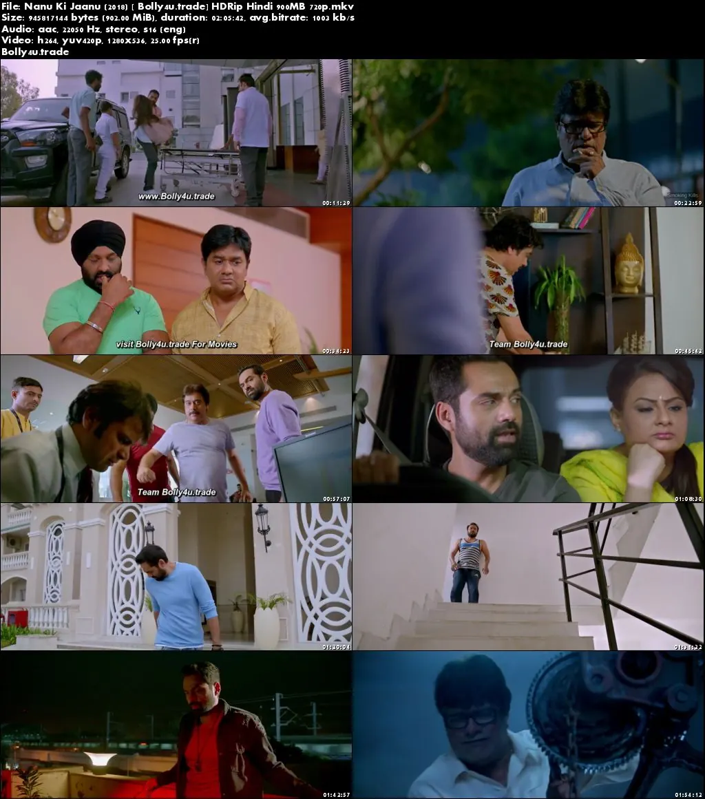 Nanu Ki Jaanu 2018 HDRip 900MB Full Hindi Movie Download 720p