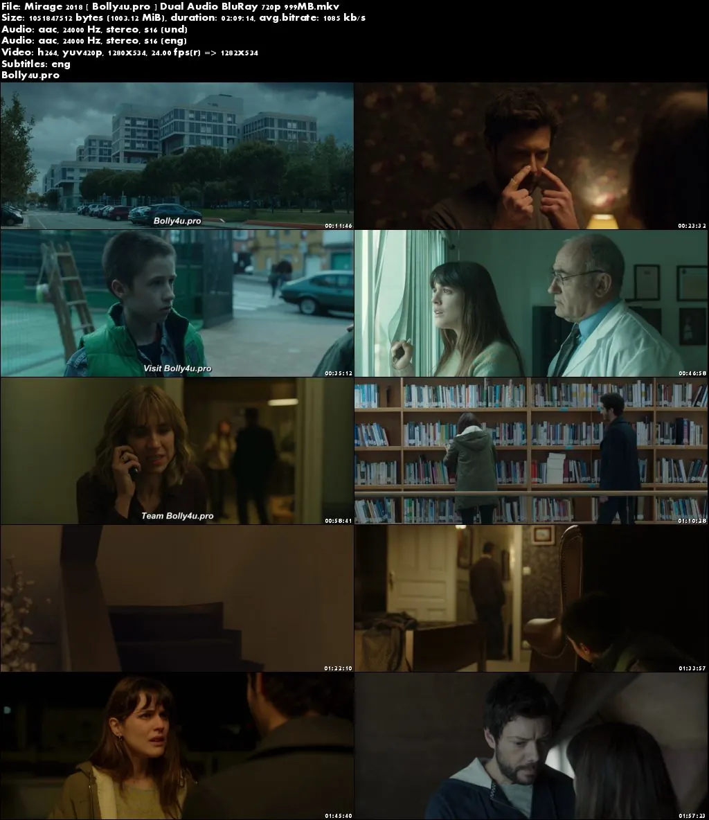 Mirage 2018 BluRay 400Mb Hindi Dual Audio 480p ESub Download