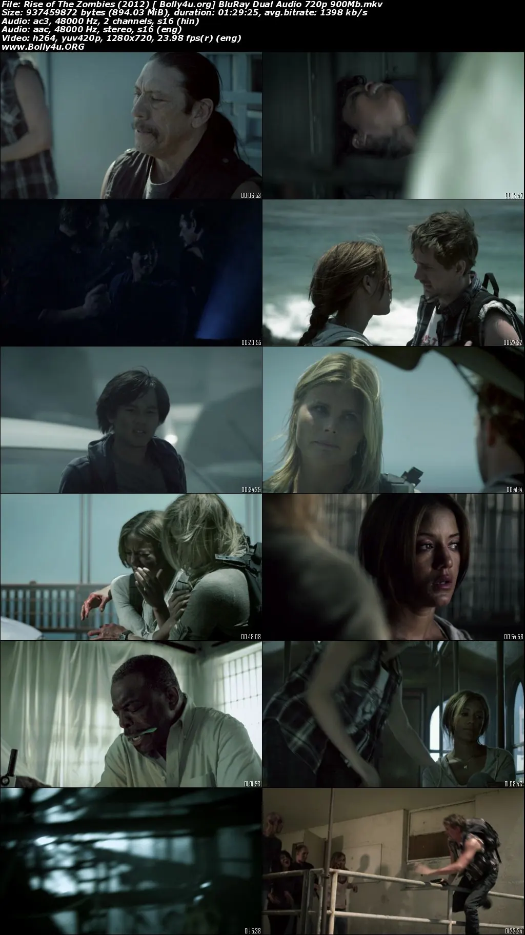 Rise of The Zombies 2012 BluRay Hindi Dual Audio Download 720p 480p Rise of The Zombies 2012 BluRay Hindi Dual Audio Download 720p 480p