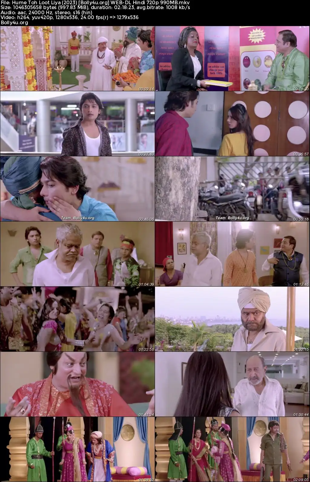 Hume Toh Loot Liya 2023 WEB-DL Hindi Full Movie Download 1080p  720p  480p