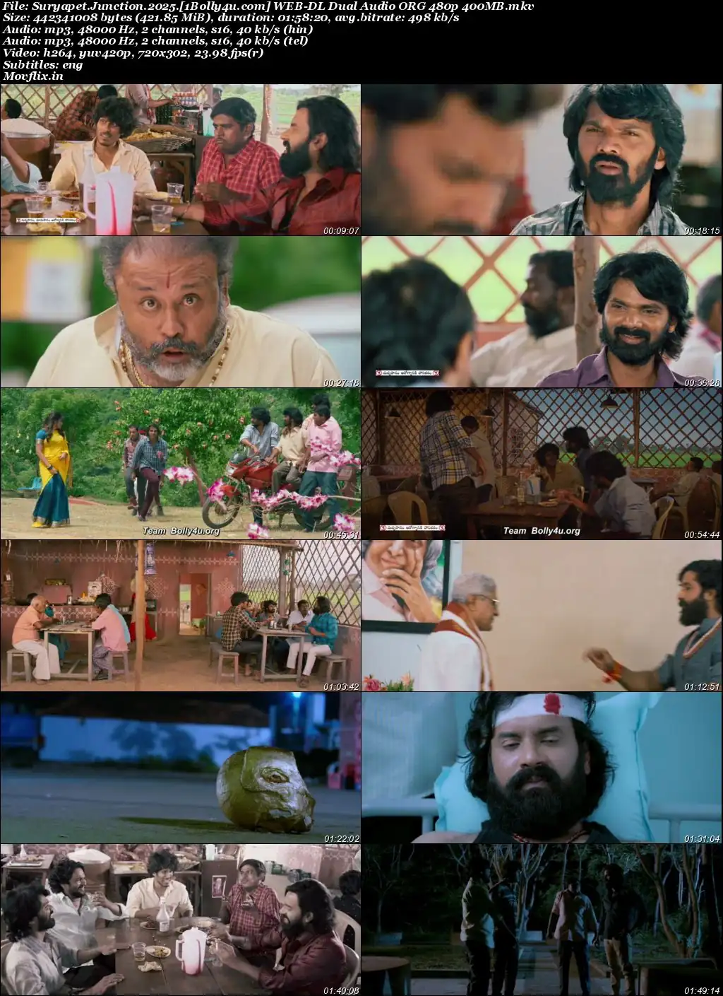 Suryapet Junction 2025 WEB-DL UNCUT Hindi Dual Audio ORG Full Movie Download 1080p  720p  480p