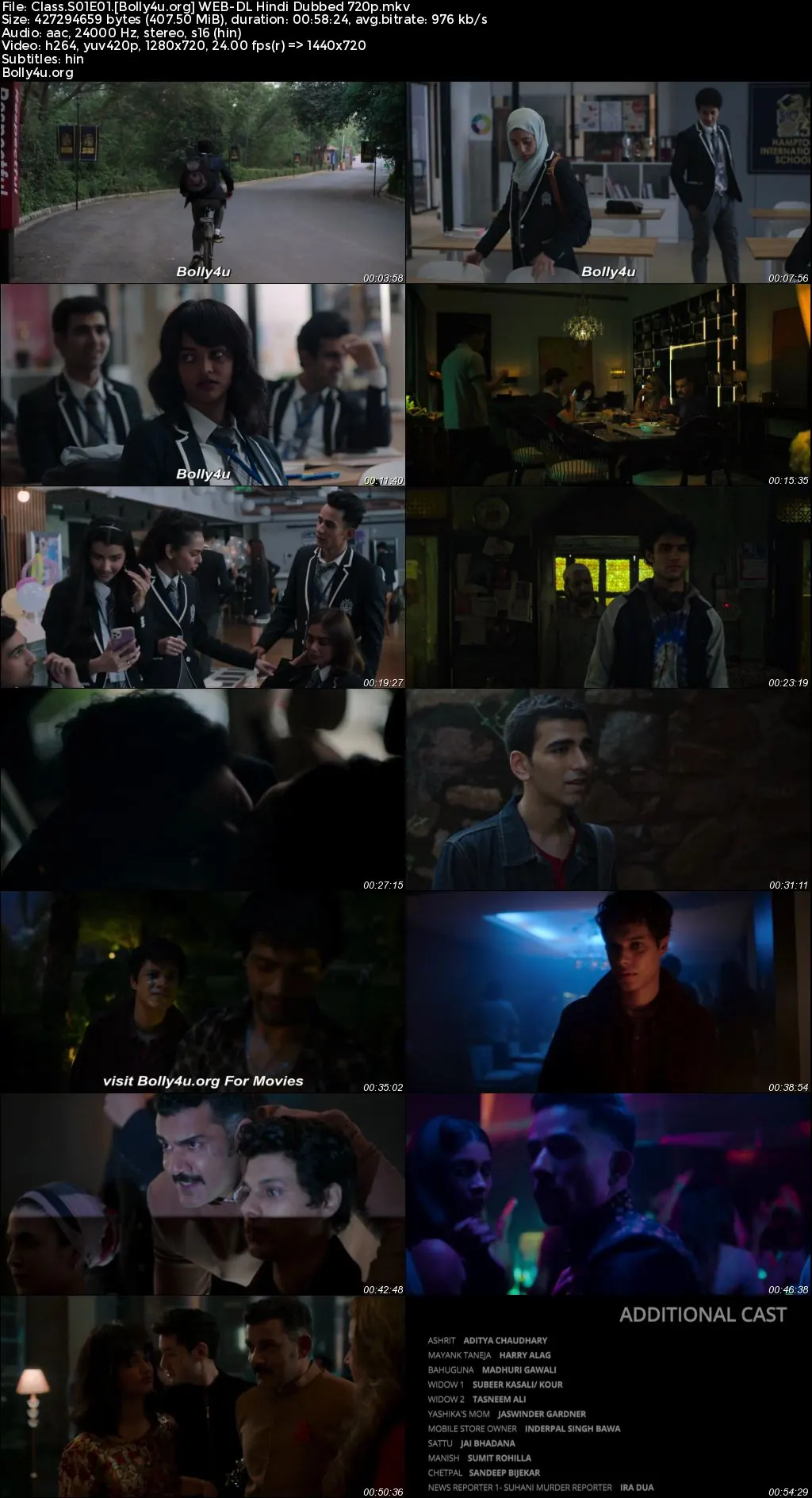 Class 2023 WEB-DL Hindi Dubbed ORG S01 Complete Download 720p  480p
