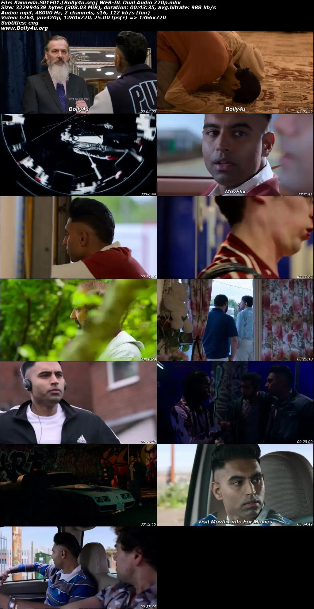 Kanneda 2025 WEB-DL Hindi S01 Complete Download 720p  480p