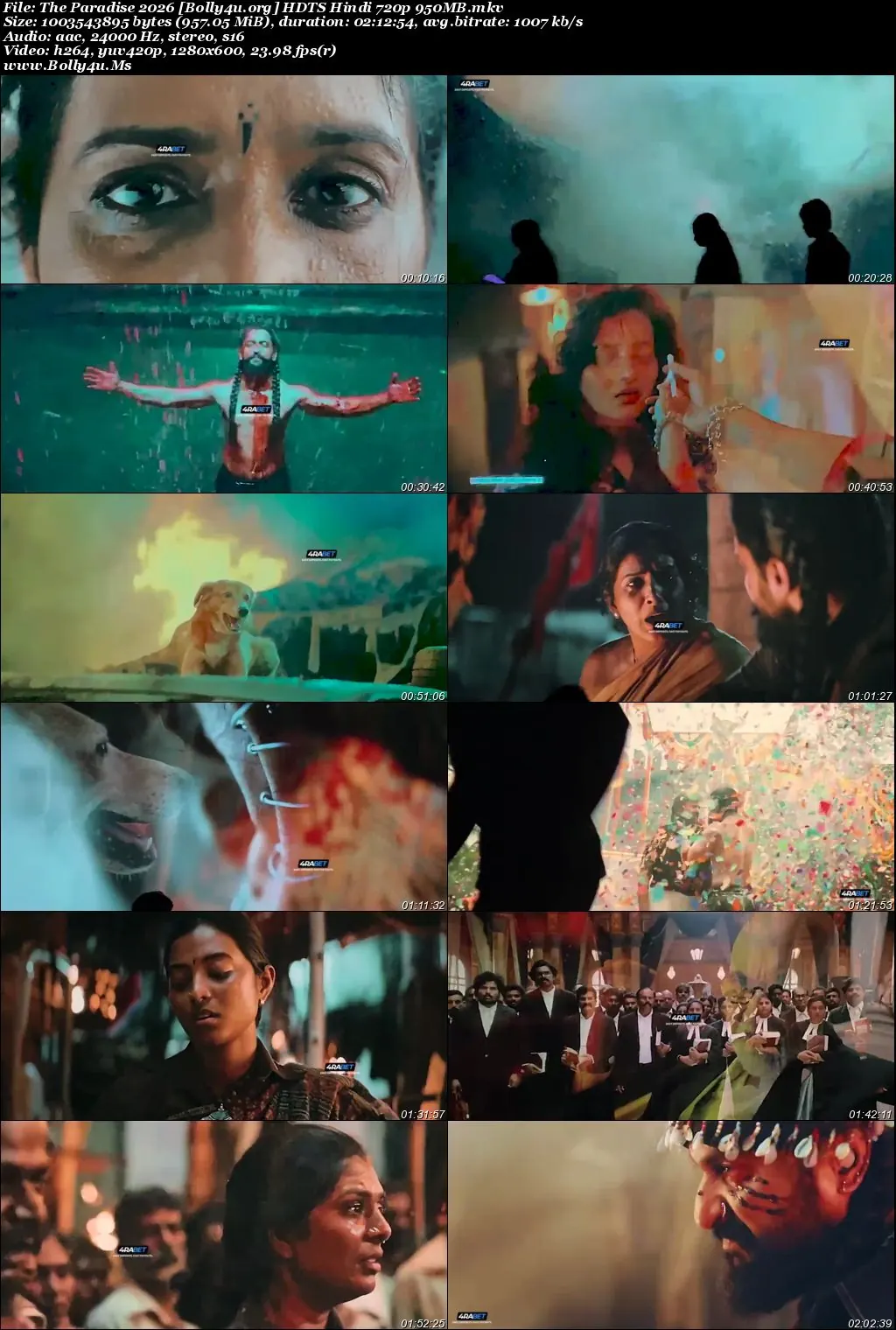 The Paradise 2026 HDTS Hindi Full Movie Download 1080p  720p  480p