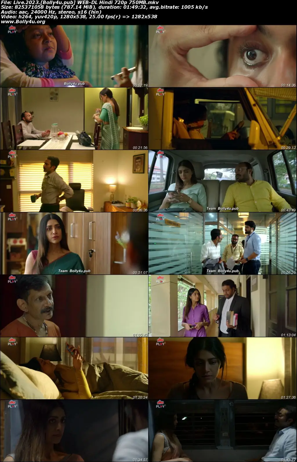 Live 2023 WEB-DL Hindi Dubbed ORG Full Movie Download 1080p  720p  480p
