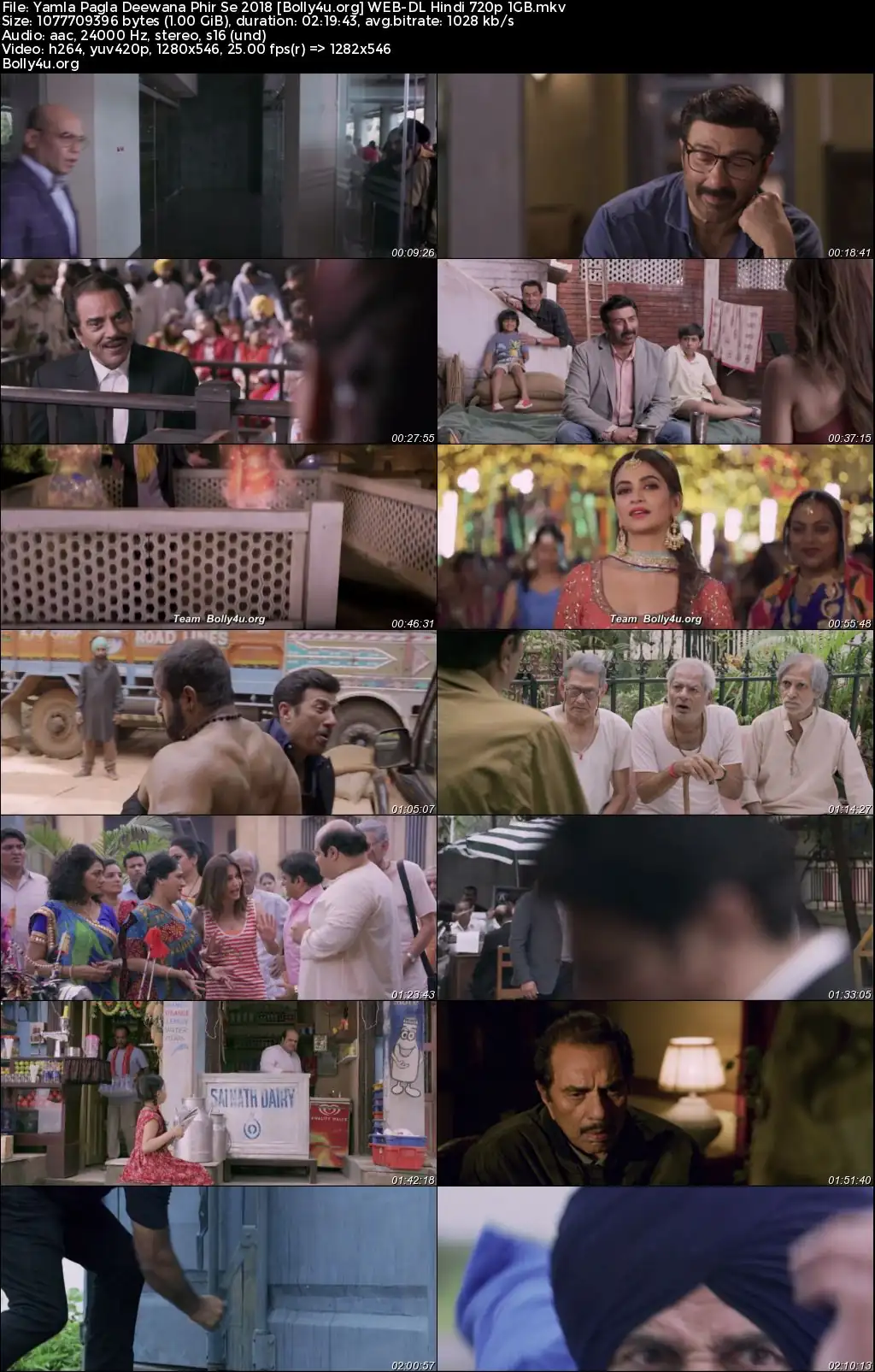Yamla Pagla Deewana Phir Se 2018 WEB-DL Hindi Full Movie Download 1080p  720p  480p