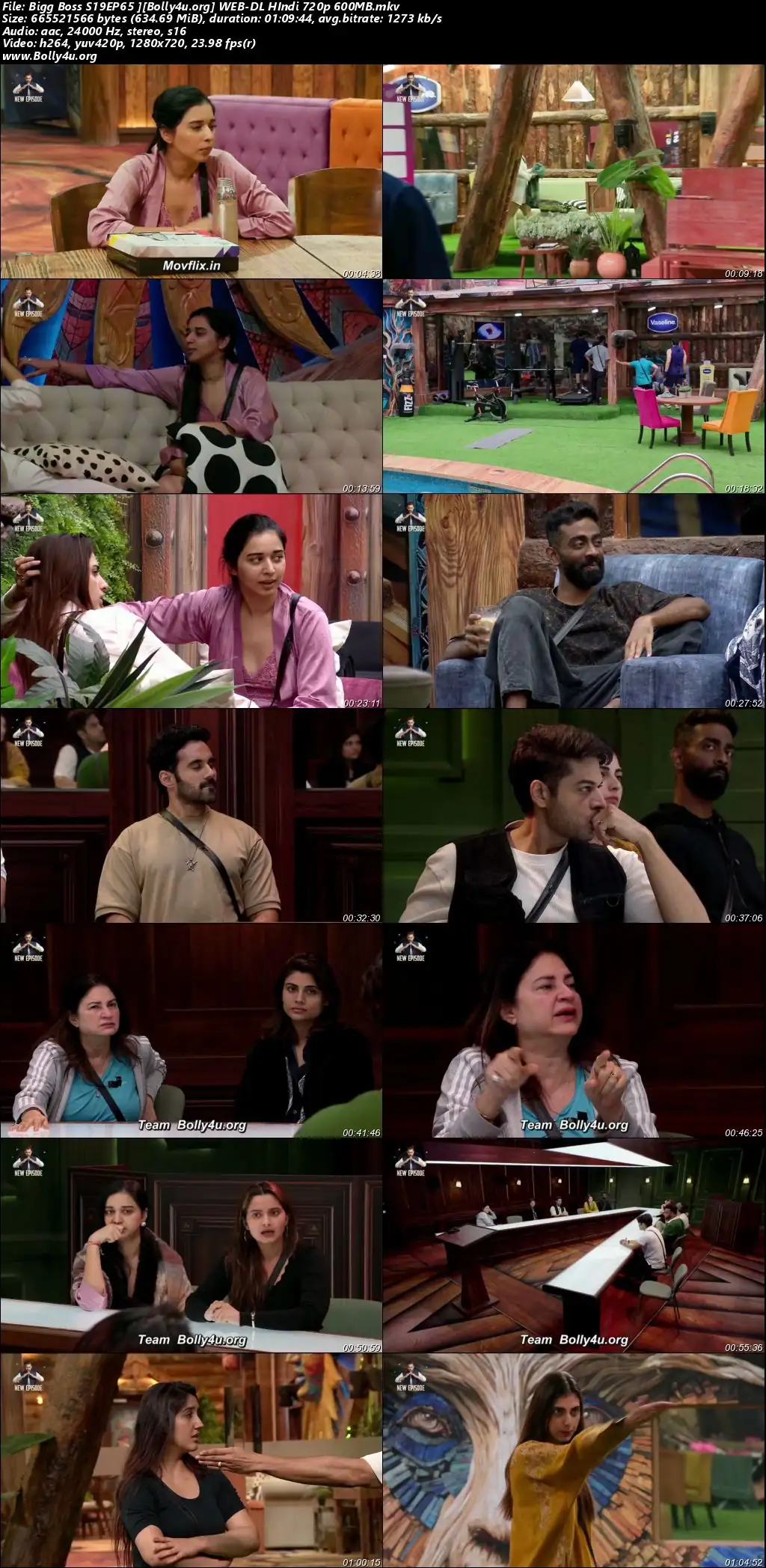 Bigg Boss 2025 WEB-DL Hindi S19EP65 Download 720p  480p